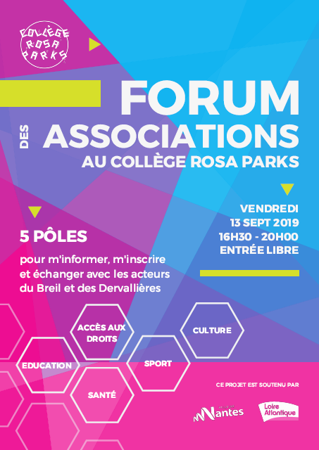 FORUM ASSOCIATIF AU COLLEGE ROSA PARKS