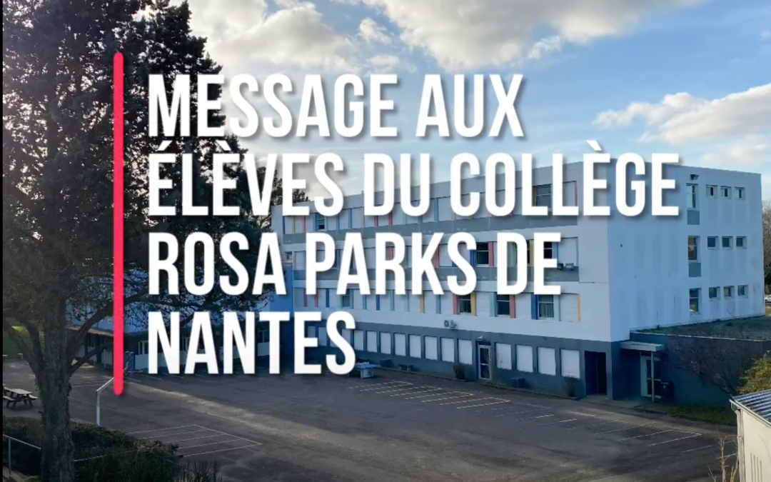 Message à l’attention des élèves