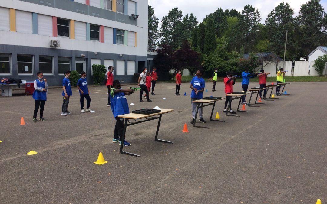 Animation laser run pour les élèves de l’Association Sportive – mercredi 2 juin